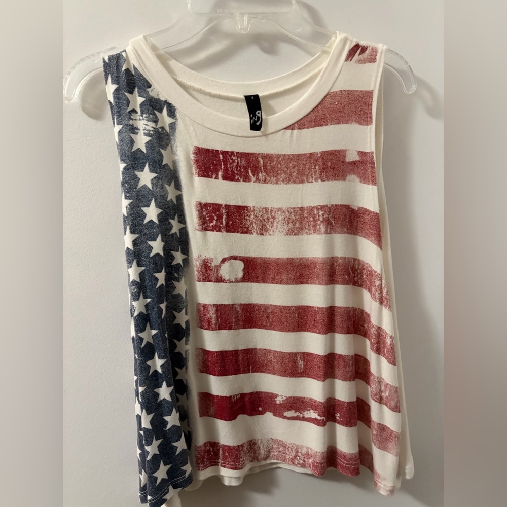 ing - American Flag Tank Top (Macy’s) - S